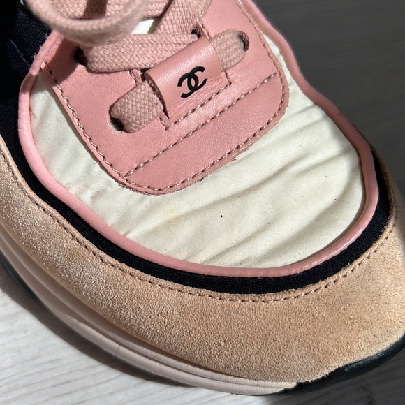 Pink Chanel Trainers - Picture 6 of 9